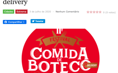 Gazeta da Cidade: “11º Festival Comida de Boteco de Extrema acontece em versão delivery”